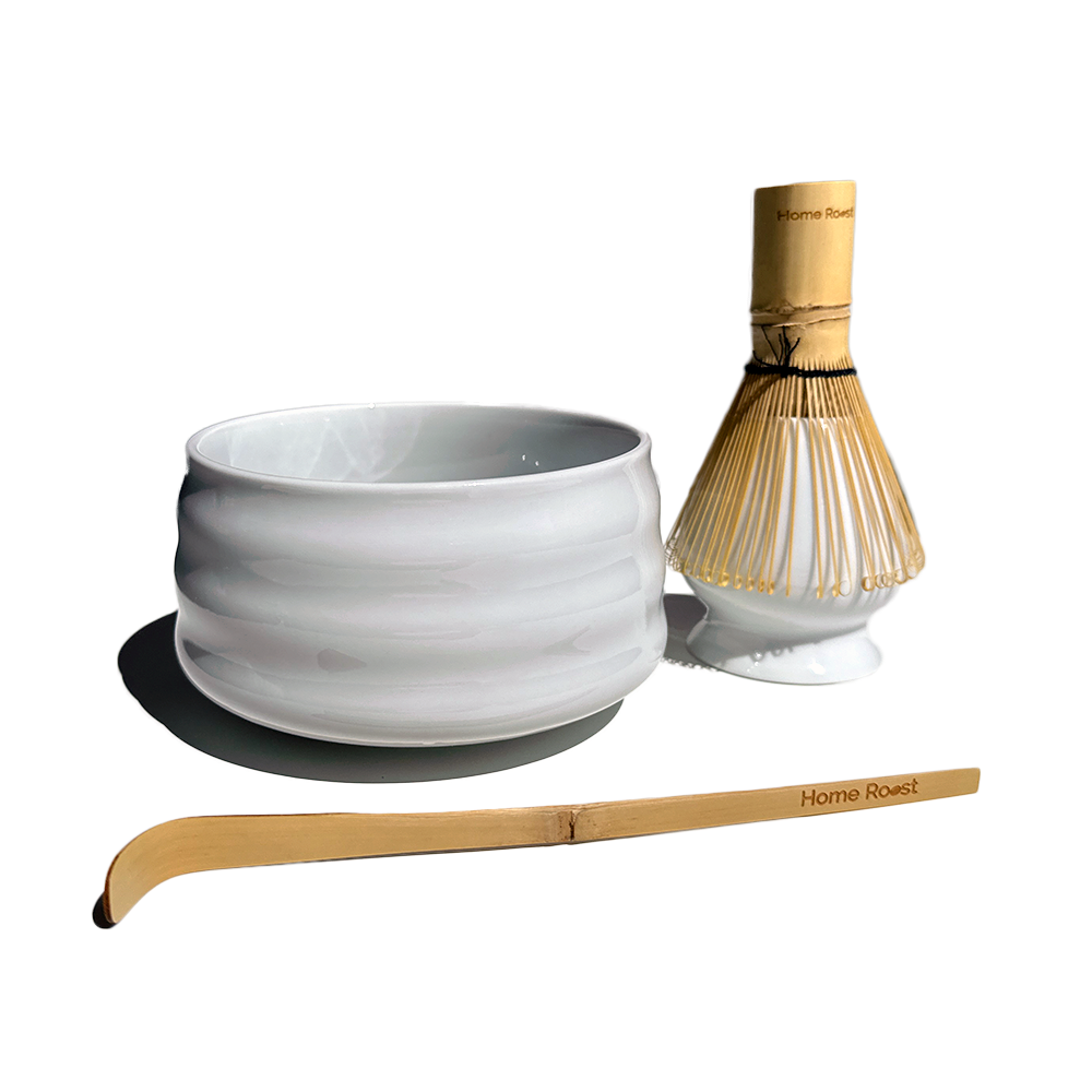 Matcha Sæt Hvid Home Roast